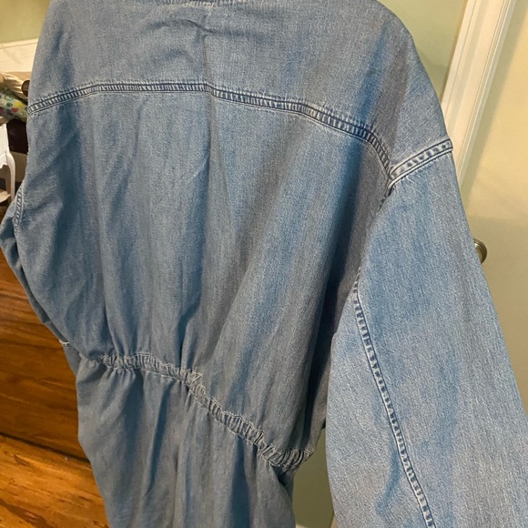 Cinch waist denim dress - Size Small - Picture 2 of 3